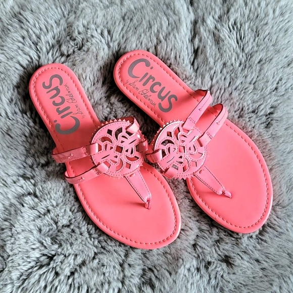 Circus by Sam Edelman Canyon Sandal in Neon coral - Picture 3 of 3